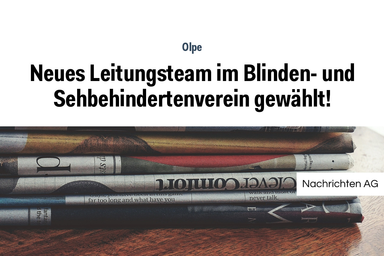 Neues Leitungsteam im Blinden- und Sehbehindertenverein gewählt!
